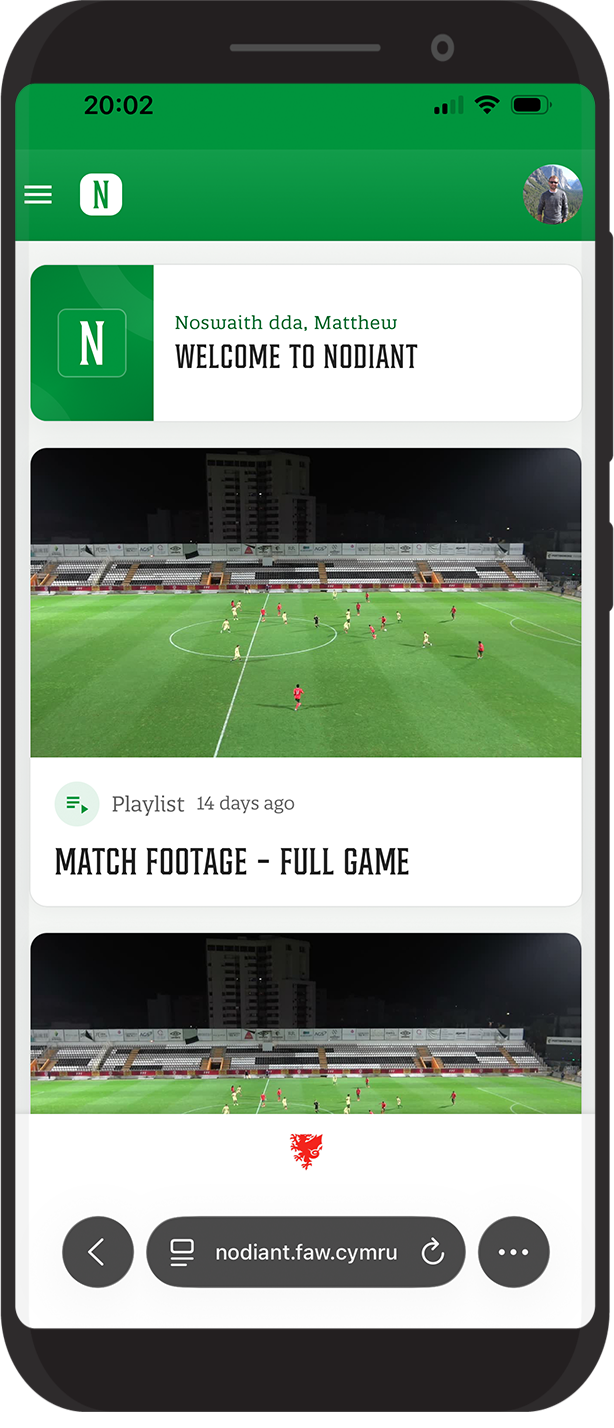 Nodiant Connect Main Feed 